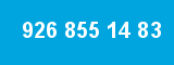 926 855 14 83 926 855 14 83